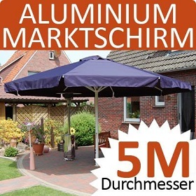 Sonnenschirm 5 m Markt